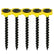 Timco 3.5 x 32mm Coarse Threaded Collated Drywall Black Screws (1000) 00032COLDYS