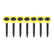 Timco 3.5 x 35mm Coarse Threaded Collated Drywall Black Screws (1000) 00035COLDYS