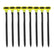 Timco 3.5 x 38mm Coarse Threaded Collated Drywall Black Screws (1000) 00038COLDYS