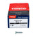 Timco 10 x 1" Twin Threaded Woodscrews Countsunk Head Zinc (200/Box) 00101CWZ
