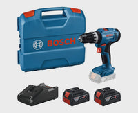 Bosch GSB 18V-25 Professional Cordless Combi Drill With 2 x 4.0Ah Batteries, Charger & L-Boxx | 06019K9377
