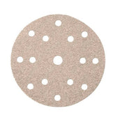 Mirka 2261105060N Basecut 150mm Hook & Loop 15 Holes Sanding Discs 60 Grit Pack of 50