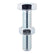 Timco 10 x 50 mm Hex Set & Hex Nut BZP M10 (25/TimBag) 1050SNZB