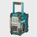 Makita MR002GZ 12V/40V max CXT/ LXT/ XGT Blue Job Site Radio With Bluetooth Body Only