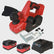 Excel 18V Cordless Planer 82mm with 2 x 5.0Ah Batteries & Charger EXL264