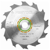 Festool 160mm x 20mm x 12T Panther Saw Blade for TS55 Plunge Saw 496301