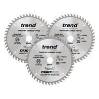 Trend Laminate/HPL Circular Saw Blade 160mm x 20mm x 48T, 3 Pack CSB/PT160/3PK