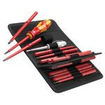 Wera WER003474 Kraftform VDE Kompakt Interchangeable Screwdriver Set of 16 Piece