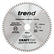 Trend Wood Mitre Craft Crosscut Saw Blade 250mm x 30mm x 72T CSB/CC25072