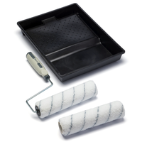 Harris 9" Seriously Good Walls & Ceilings Twin Sleeve Twin Medium Pile Roller Set 102012006