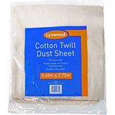 Lynwood Cotton Rich Twill Dust Sheet 3.65 X 2.75M SH200