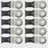 Fein 63502133240 Starlock 50 x 35mm E-Cut Standard Saw Blade Pack of 10