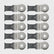 Fein 63502157240 Starlock 50 x 30mm E-Cut Fine Saw Blade Pack of 10