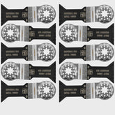 Fein 63502223240 Starlock 55 x 44 mm E-Cut Universal Saw Blade Pack of 10