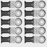 Fein 63502160240 Starlock 50 x 35 mm E-Cut Long-Life Saw Blade Pack of 10