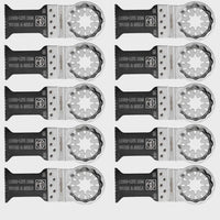 Fein 63502160240 Starlock 50 x 35 mm E-Cut Long-Life Saw Blade Pack of 10