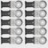 Fein 63502160240 Starlock 50 x 35 mm E-Cut Long-Life Saw Blade Pack of 10