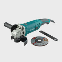Makita GA5021/2 125mm Corded Angle Grinder 240V Heavy-Duty Grinder for Precision Cutting & Grinding