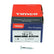 Timco 12 x 1 1/2" Twin Threaded Woodscrews Countsunk Head Zinc (200/Box) 12112CWZ