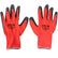 Excel Builder Gloves Red & Black Size XL