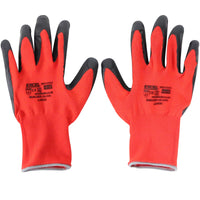 Excel Builder Gloves Red & Black Size L