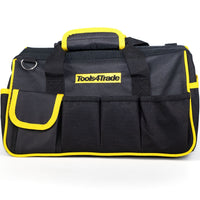 Tools4trade 14" Tool Bag Yellow with Removable Shoulder Strap