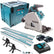 Makita DSP600TJ 36V Brushless Plunge Saw 2 x 5.0Ah Batteries & Accessories Set