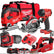 Milwaukee M18 PP5C-503B 18V FUEL Woodworking 5 Piece Kit with 3 x 5.0Ah Batteries & Charger 4933480469