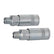Silverline 1/4" BSP Air Line Quick Coupler Pack Of 2 - 794320