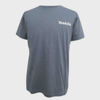 Makita 98P185 Round Neck T-Shirt Grey Extra Large Size (XL)