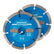 Silverline 115 x 22.23mm Mortar Raking Diamond Blade Pack of 2 807350 Segmented Rim