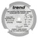 Trend PCD Fibre Cement Circular Saw Blade 115mm x 9.5mm x 4T PCD/FSB/1154