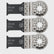Fein 63502157220 Starlock 50 x 30mm E-Cut Fine Saw Blade Pack of 3