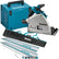 Makita DSP601ZJU 36V Brushless AWS Plunge Saw with 2 x 1.5m Guide Rail & Case + Rail Bag