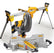 Dewalt DWS780 305mm XPS Sliding Compound Mitre Saw 1675W 240V With Universal Leg Stand