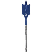Bosch Expert Selfcut Speed Spade Flat Wood Drill Bit 25mm x 152mm Hex Shank 1/4" 2608900322//2608902098