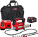 Milwaukee M18GG-0 18V M18 Grease Gun with 1 x 5.0Ah Battery Charger & Bag