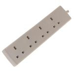 SMJ B4W2MP 4-Way 13Amp 2m Extension Lead 240V
