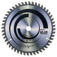 Bosch 184mm Multi Material Circular Saw Blade 48T 16mm Bore 2608640815