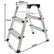 Excel Aluminium Stool Ladder Folding Hop Up 3 Tread 610mm x 390mm