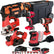 Excel 18V 5 Piece Tool Kit with 2 x 5.0Ah Battery Charger & Mobile Wheel Box EXLKIT-16063