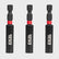 Excel 60mm Magnetic Impact Bit Holder Pack of 3