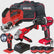Excel 18V 4 Piece Power Tool Kit with 3 x 5.0Ah Batteries & Charger EXLKIT-16283