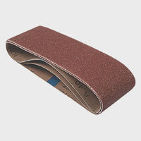 Trend Aluminium Oxide Sanding Belt 120 Grit 75mm x 457mm 3pc AB/B75/120A