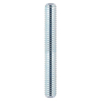 Timco M20 x 1000mm Threaded Bar Grade 4.8 Zinc Carbon steel Metric 20TBZ