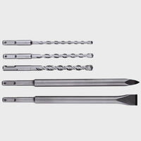 Metabo 5 Piece SDS-Plus Drill Bit & Chisel Set 630465000