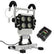 TUFF T4000H-240V-A Lumen Hybrid Work Light with Power Tool Adapter 4 in 1