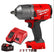 Milwaukee M18FHIWF12-0 18V FUEL Brushless 1/2" Impact Wrench with 1 x 5.0Ah Battery & Fast Charger
