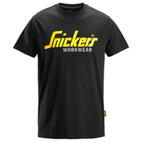 Snicker Classic Logo T-Shirt BlackSize: M