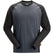 Snicker Two-Col Long Slv T-Shirt Steel Grey Size: M 2450